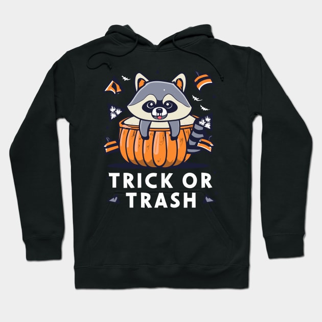 trick-or-trash Hoodie by Space Monkeys NFT